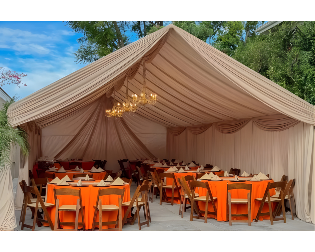 tent & drapes 20x40