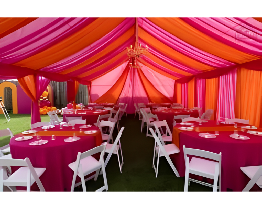 tent & drapes 20x30